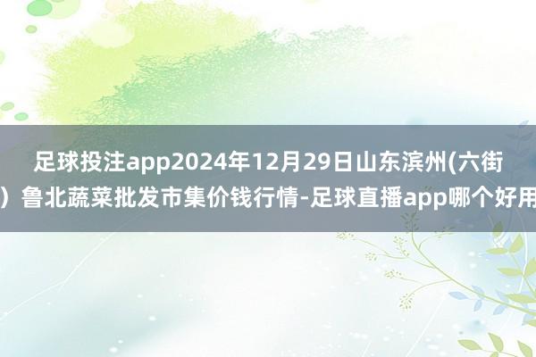 足球投注app2024年12月29日山东滨州(六街)鲁北蔬菜批发市集价钱行情-足球直播app哪个好用
