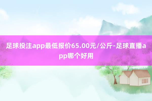 足球投注app最低报价65.00元/公斤-足球直播app哪个好用